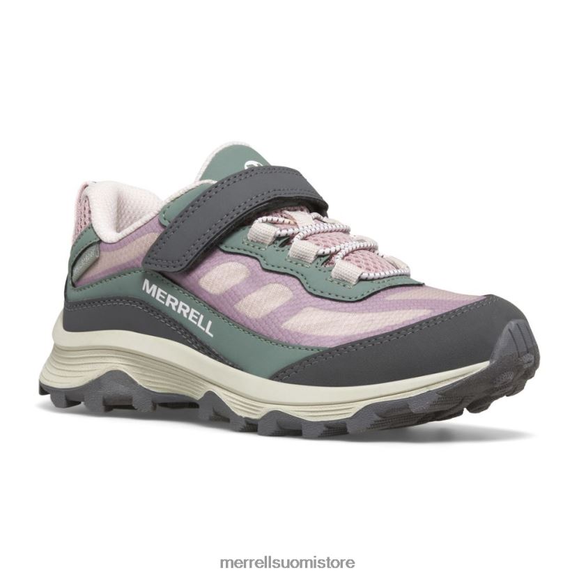 Moab nopeus alhainen ilmastointi vedenpitävä (mk167235) Merrell lapset 2RR88X1361 pölyinen pinkki/oliivi kenkiä