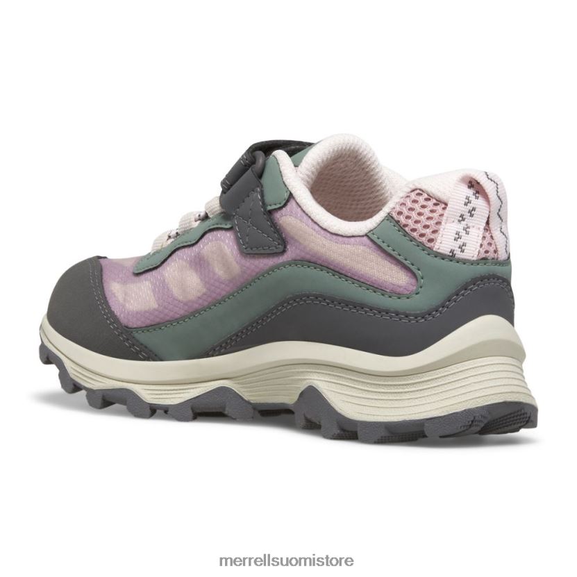 Moab nopeus alhainen ilmastointi vedenpitävä (mk167235) Merrell lapset 2RR88X1361 pölyinen pinkki/oliivi kenkiä