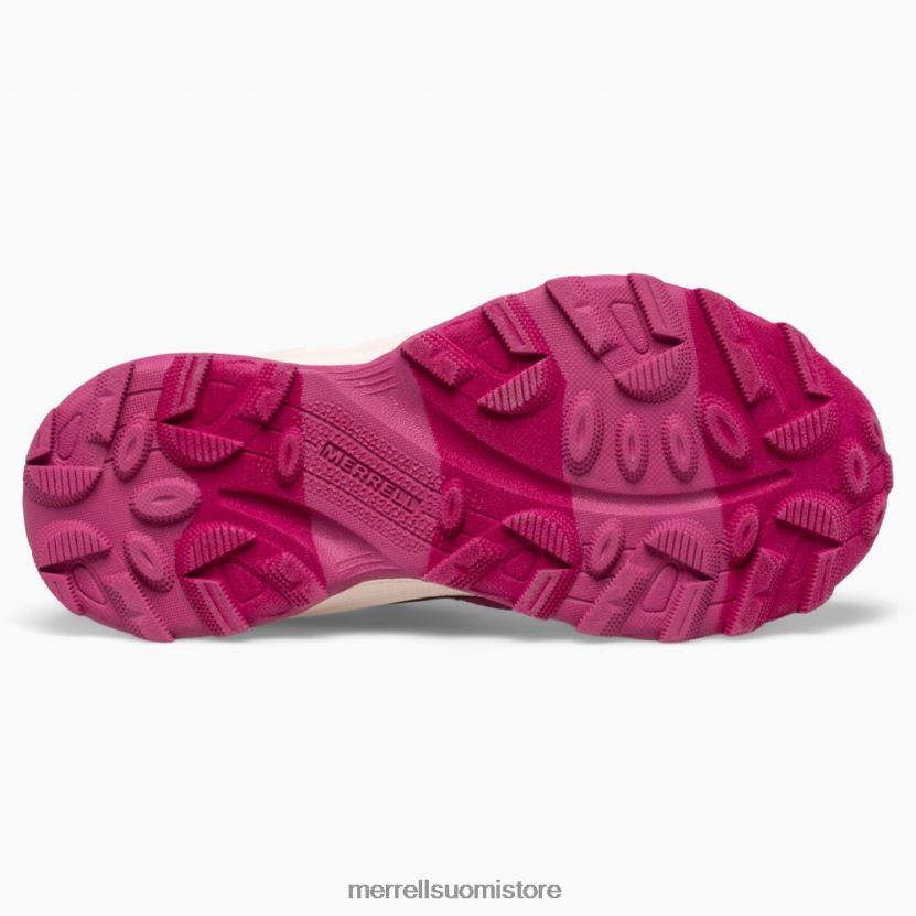 Moab nopeus alhainen vedenpitävä (mk165980) Merrell lapset 2RR88X1376 harmaa/marja kenkiä