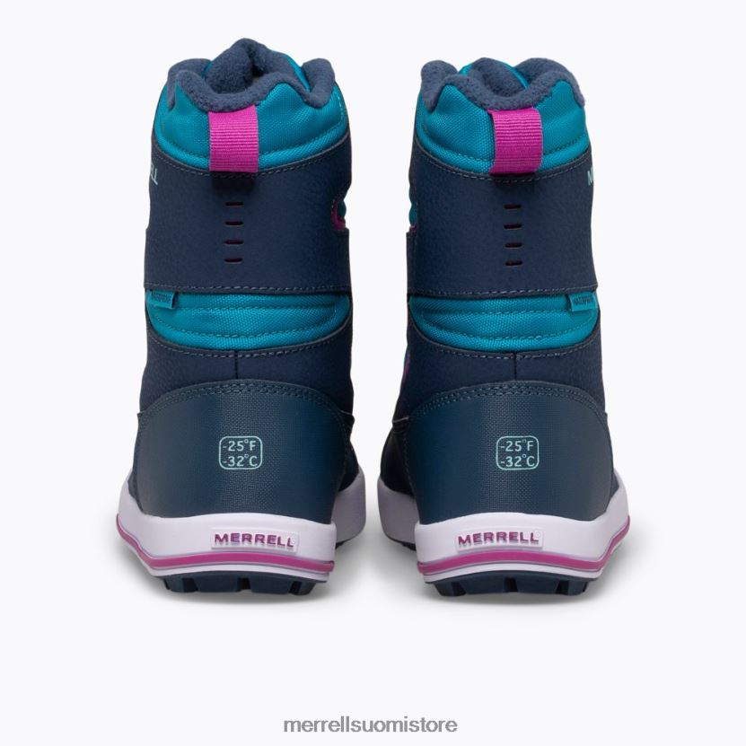 Snow Bank 3.0 boot (mk165186k) Merrell lapset 2RR88X1483 laivastonsininen/turkoosi kenkiä