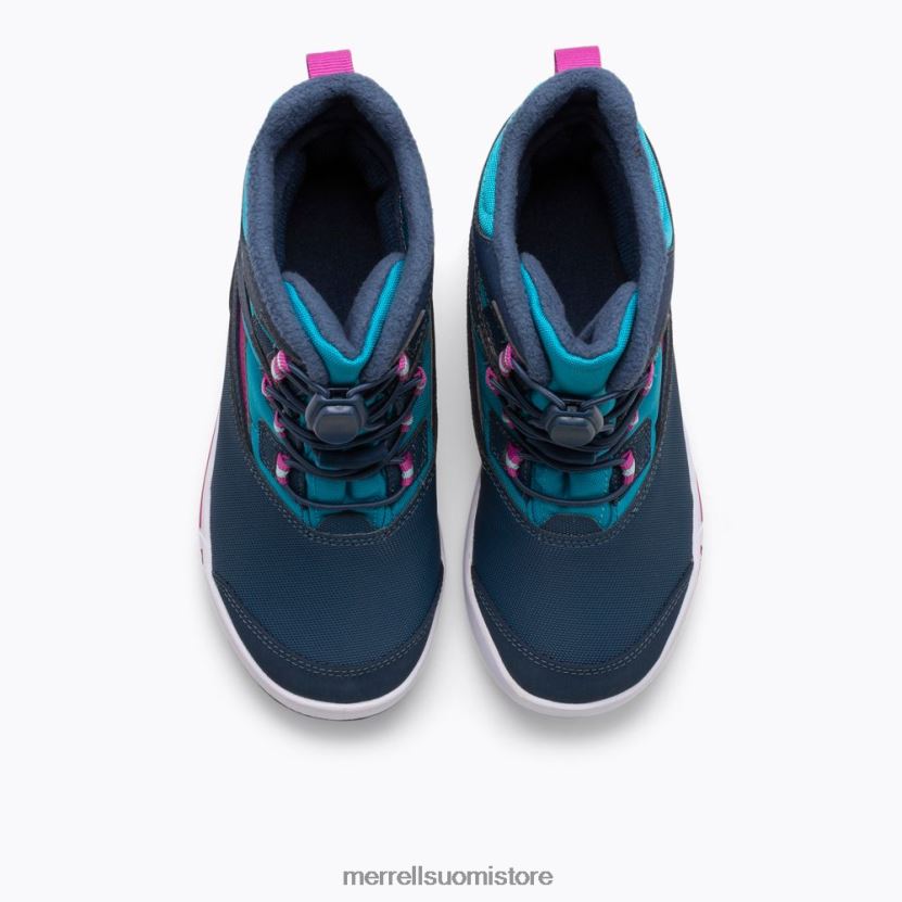 Snow Bank 3.0 boot (mk165186k) Merrell lapset 2RR88X1483 laivastonsininen/turkoosi kenkiä