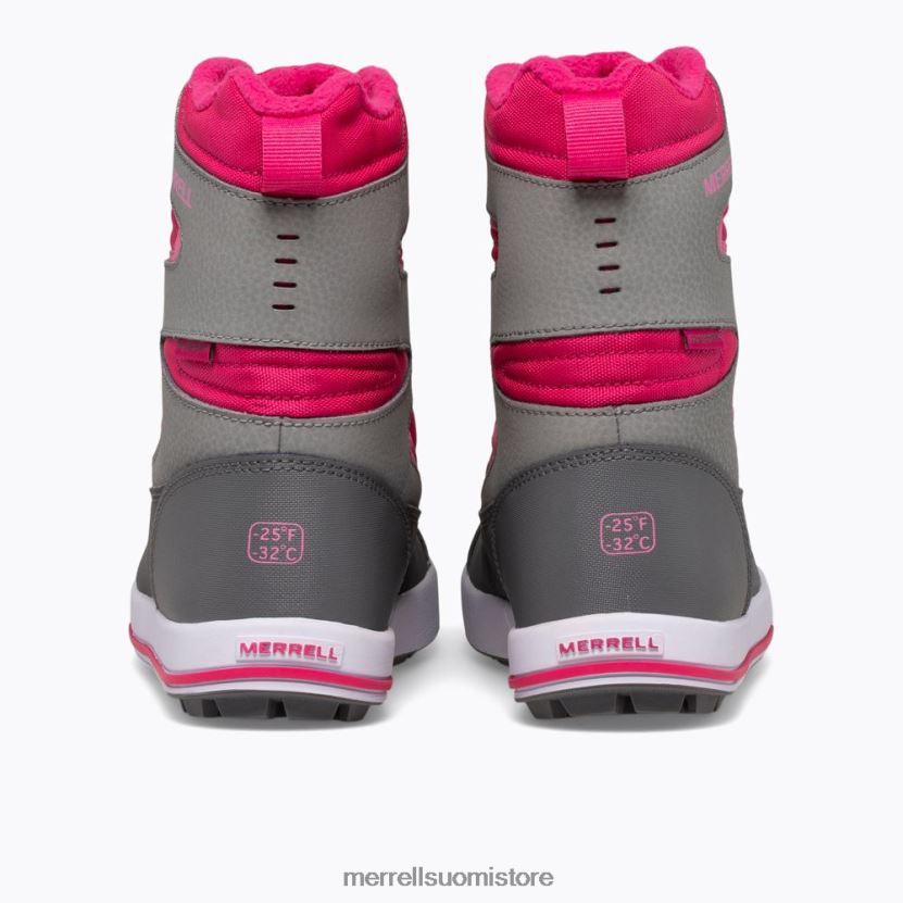 Snow Bank 3.0 boot (mk165187k) Merrell lapset 2RR88X1481 harmaa/marja kenkiä