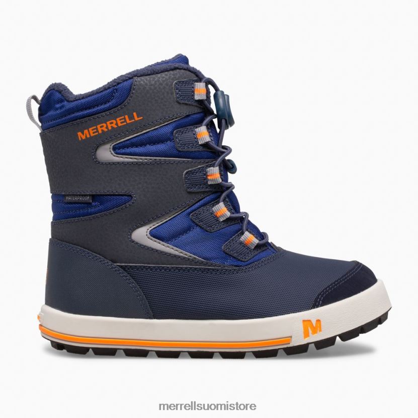 Snow Bank 3.0 boot (mk265184k) Merrell lapset 2RR88X1482 laivasto/koboltti/oranssi kenkiä