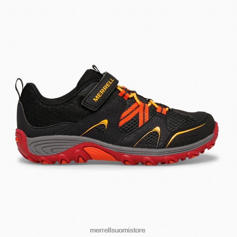 Trail Chaser kenkä (mk265717) Merrell lapset 2RR88X1460 musta/harmaa/punainen kenkiä