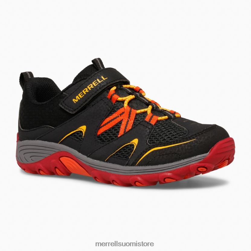 Trail Chaser kenkä (mk265717) Merrell lapset 2RR88X1460 musta/harmaa/punainen kenkiä