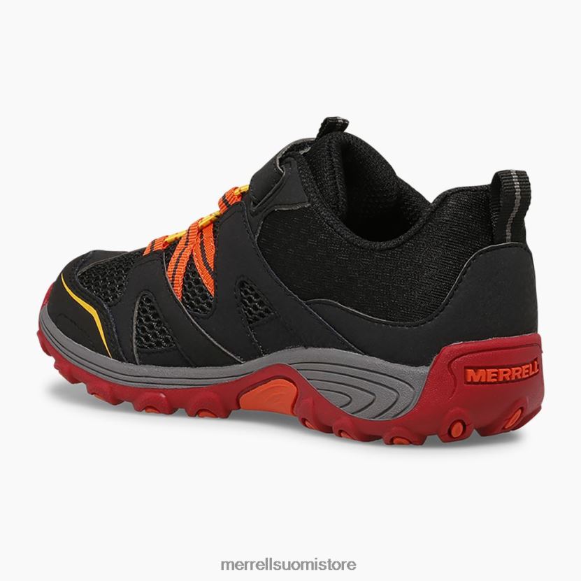 Trail Chaser kenkä (mk265717) Merrell lapset 2RR88X1460 musta/harmaa/punainen kenkiä