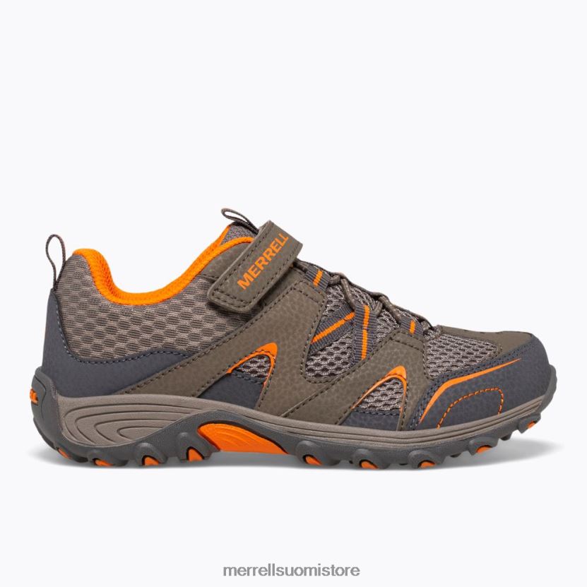 Trail Chaser kenkä (my57109) Merrell lapset 2RR88X1462 aseen savu / oranssi kenkiä