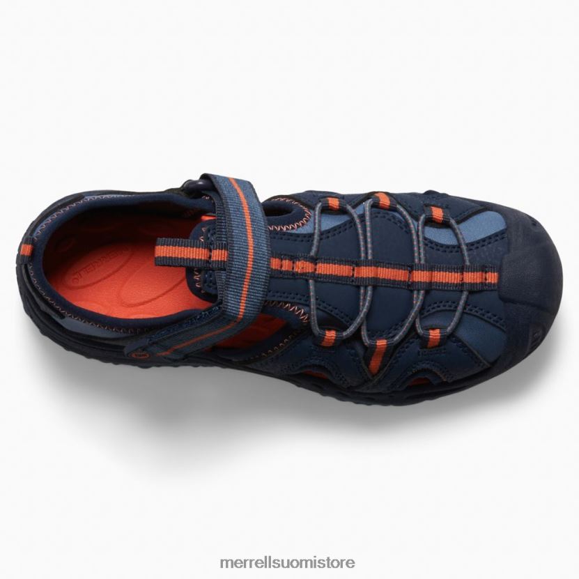 hydro 2 sandaali (mk266972) Merrell lapset 2RR88X1474 laivastonsininen/oranssi kenkiä