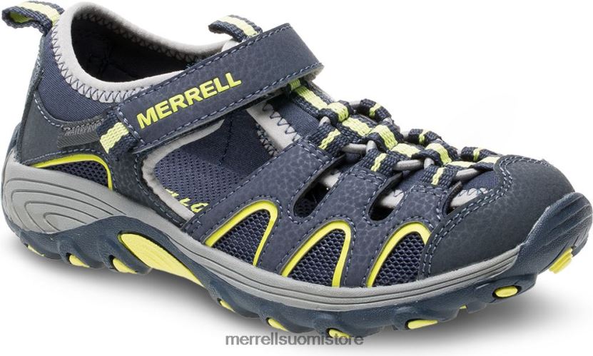 hydro h2o retkeilijäsandaali (mk262163) Merrell lapset 2RR88X1412 laivasto/kalkki kenkiä