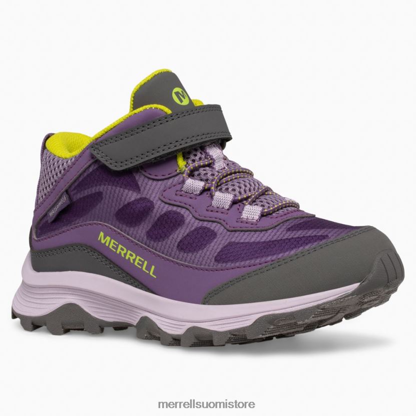 moab speed mid ilmastointi vedenpitävä (mk166276) Merrell lapset 2RR88X1386 rypälekadetti kenkiä