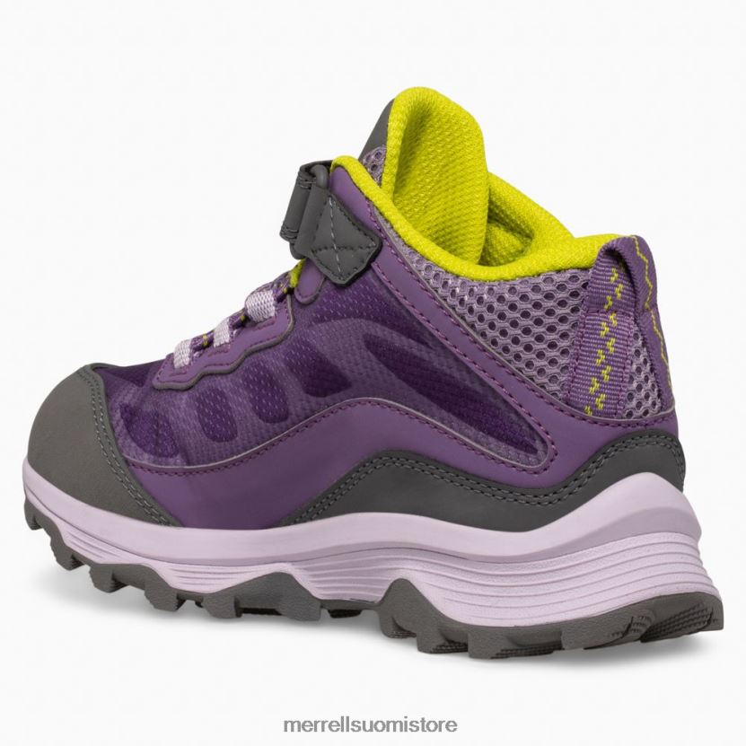 moab speed mid ilmastointi vedenpitävä (mk166276) Merrell lapset 2RR88X1386 rypälekadetti kenkiä