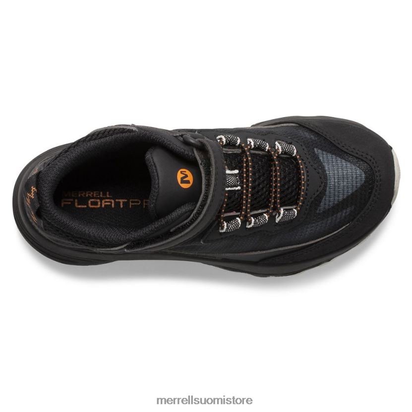 moab speed mid ilmastointi vedenpitävä (mk265951) Merrell lapset 2RR88X1385 musta kenkiä