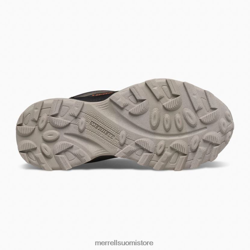 moab speed mid vedenpitävä (mk265424) Merrell lapset 2RR88X1378 musta kenkiä