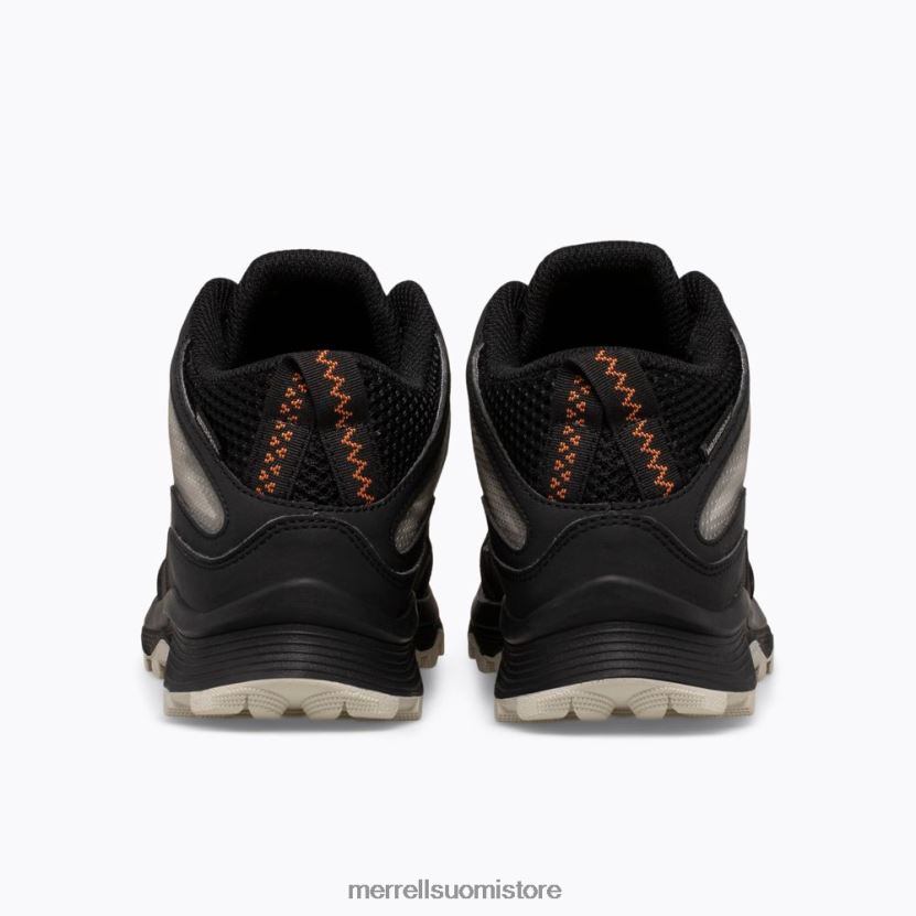 moab speed mid vedenpitävä (mk265424) Merrell lapset 2RR88X1378 musta kenkiä