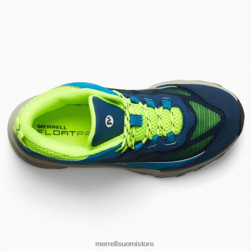 moab speed mid vedenpitävä (mk266776) Merrell lapset 2RR88X1380 laivasto/hei viz kenkiä