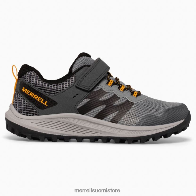 nova 3 lenkkarit (mk266785) Merrell lapset 2RR88X1356 harmaa/oranssi kenkiä
