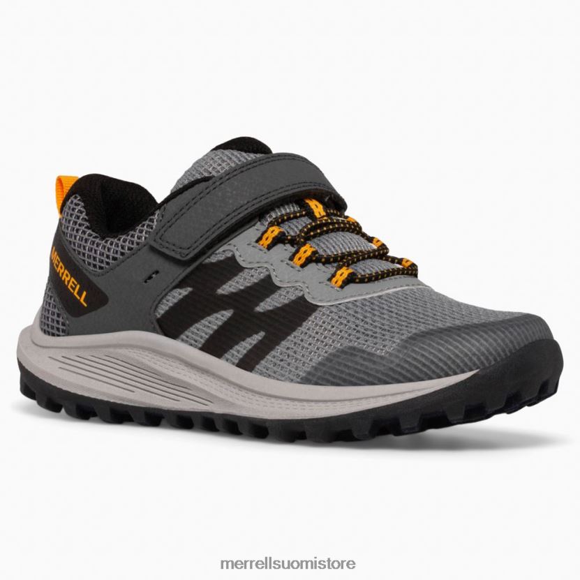 nova 3 lenkkarit (mk266785) Merrell lapset 2RR88X1356 harmaa/oranssi kenkiä