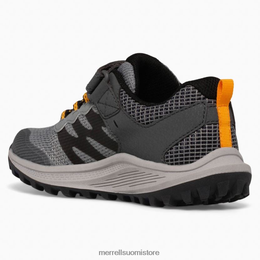 nova 3 lenkkarit (mk266785) Merrell lapset 2RR88X1356 harmaa/oranssi kenkiä