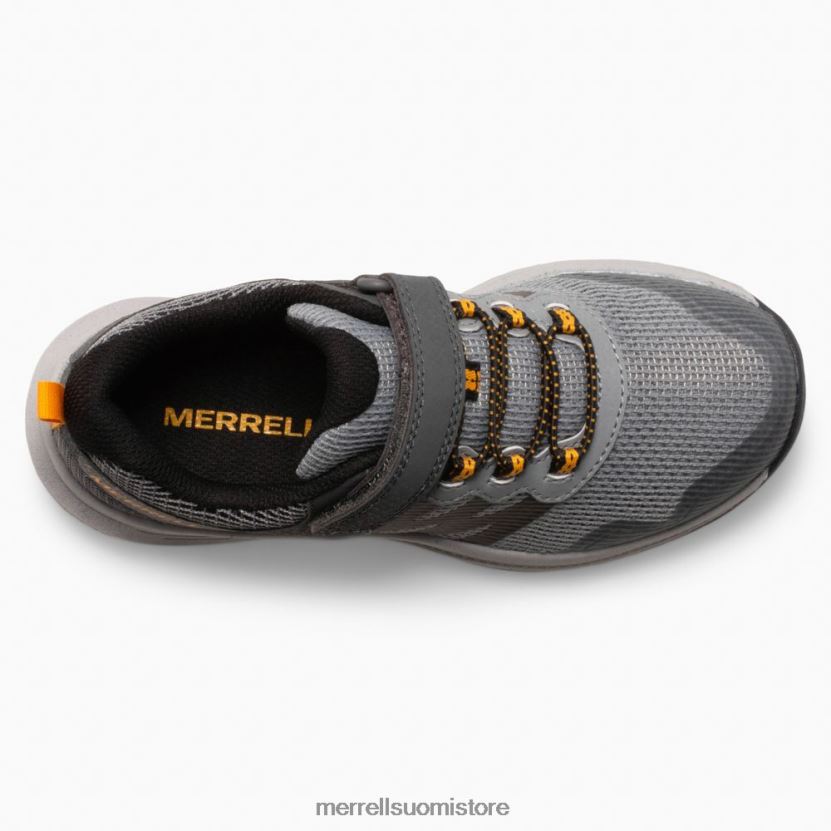 nova 3 lenkkarit (mk266785) Merrell lapset 2RR88X1356 harmaa/oranssi kenkiä