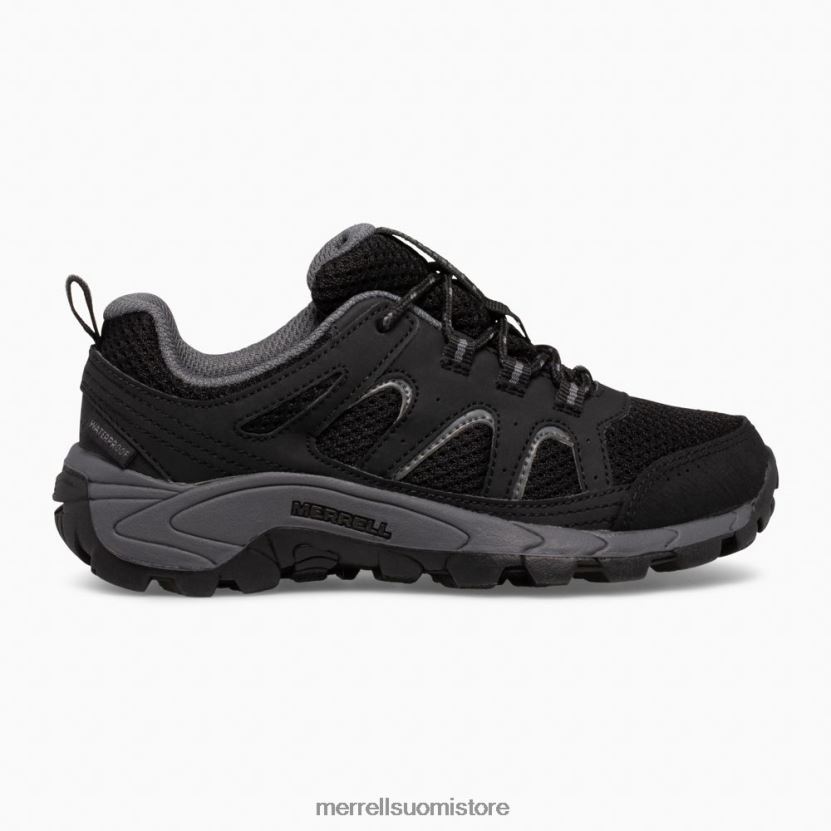 oakcreek matalapituiset vedenpitävät tennarit (mk265427) Merrell lapset 2RR88X1449 musta/harmaa kenkiä