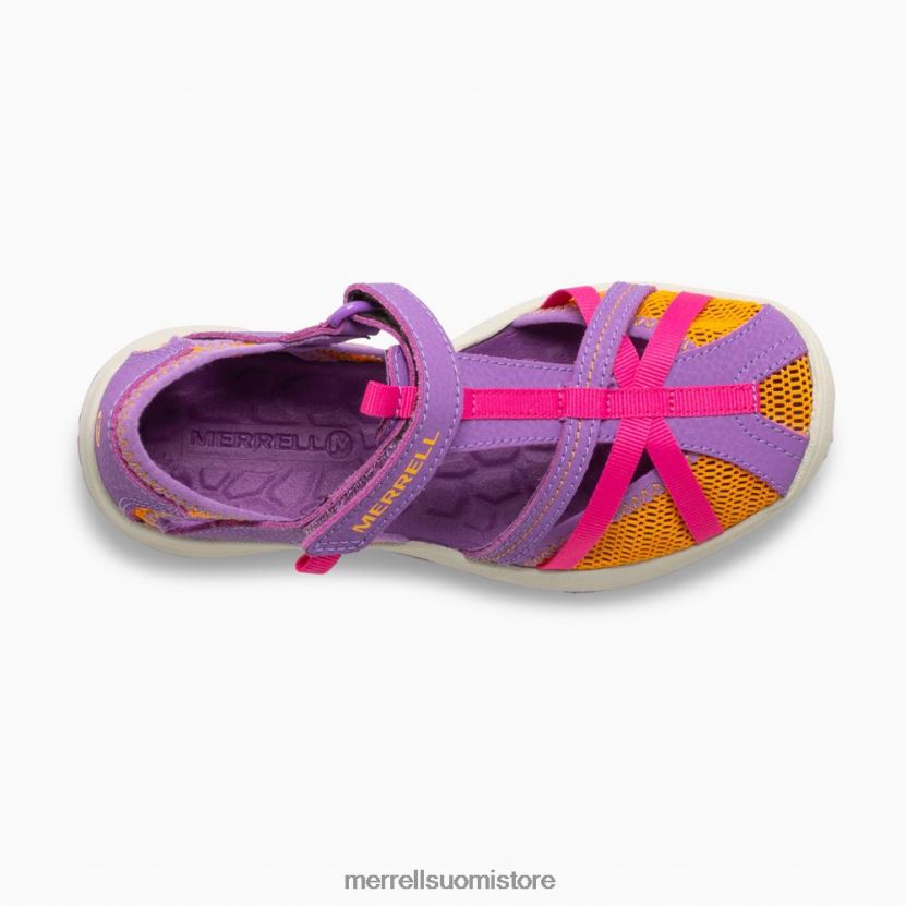 sudenkorento sandaali (mk165698k) Merrell lapset 2RR88X1415 violetti/oranssi kenkiä