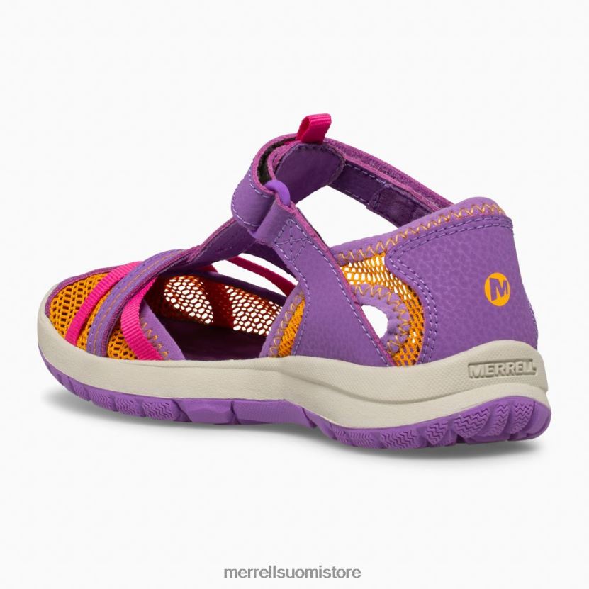 sudenkorento sandaali (mk165698k) Merrell lapset 2RR88X1415 violetti/oranssi kenkiä