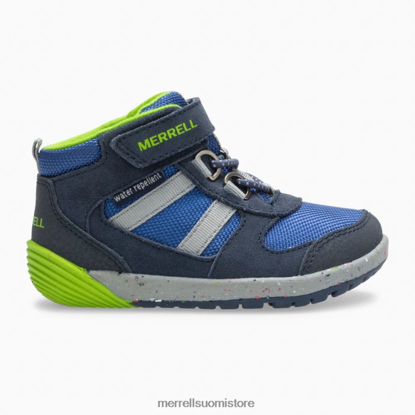 bare steps ridge jr hiker (ml262608) Merrell lapset 2RR88X1459 laivastonsininen/vihreä kenkiä