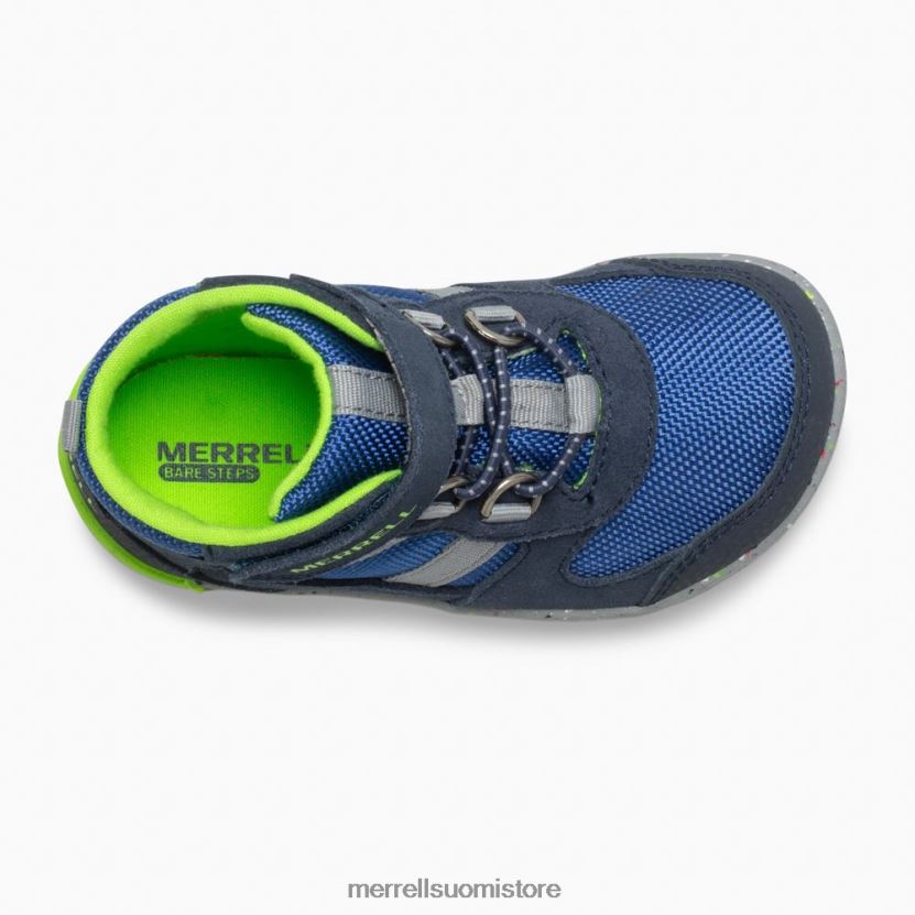 bare steps ridge jr hiker (ml262608) Merrell lapset 2RR88X1459 laivastonsininen/vihreä kenkiä