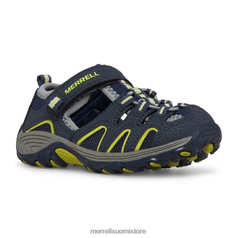 hydro h2o retkeilijäsandaali (mc54859) Merrell lapset 2RR88X1500 laivasto/kalkki kenkiä