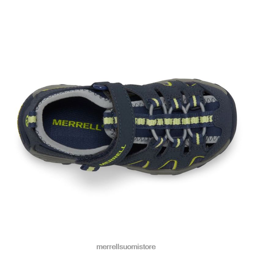 hydro h2o retkeilijäsandaali (mc54859) Merrell lapset 2RR88X1500 laivasto/kalkki kenkiä