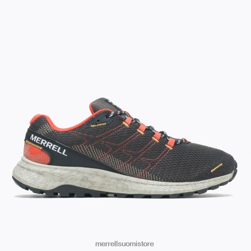 fly strike (j067377) Merrell miehet 2RR88X736 musta/mandariini kenkiä