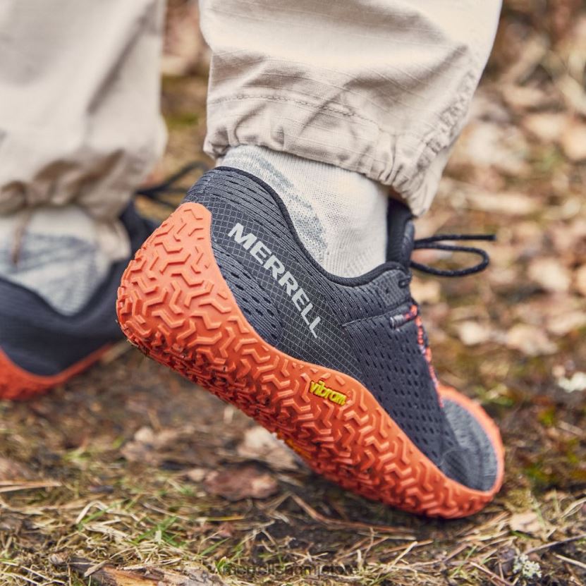 höyrykäsine 6 (j067667) Merrell miehet 2RR88X198 graniitti/mandariini kenkiä