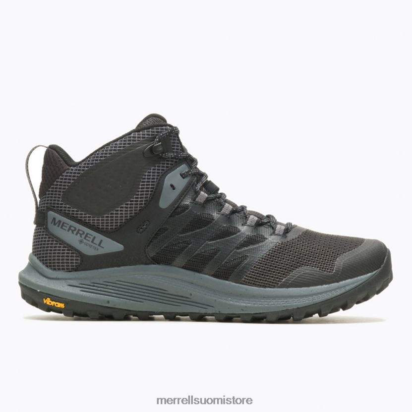 nova 3 mid gore-tex (j067613) Merrell miehet 2RR88X41 musta kenkiä