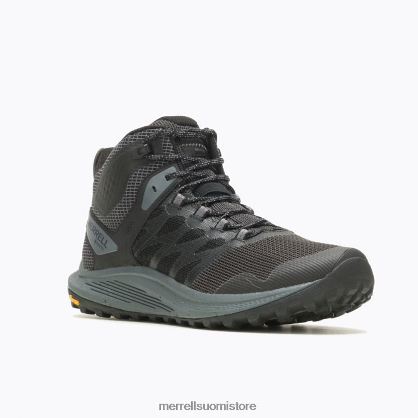 nova 3 mid gore-tex (j067613) Merrell miehet 2RR88X41 musta kenkiä