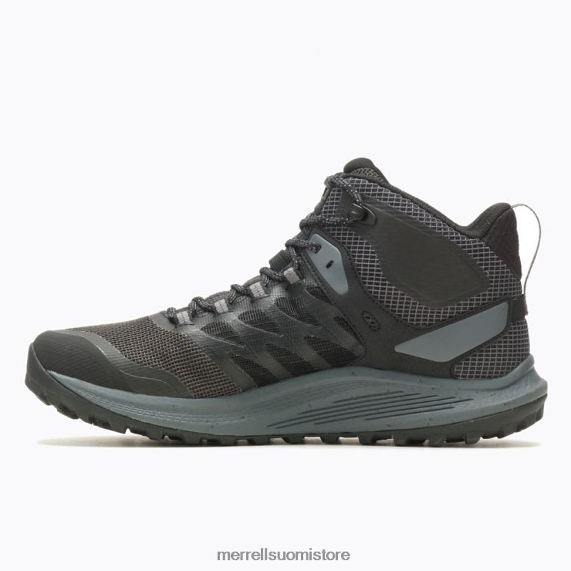 nova 3 mid gore-tex (j067613) Merrell miehet 2RR88X41 musta kenkiä