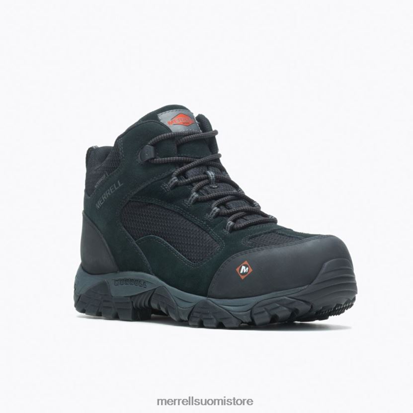 Moab onset mid vedenpitävä comp toe työsaappaat (j099509) Merrell miehet 2RR88X433 musta kenkiä