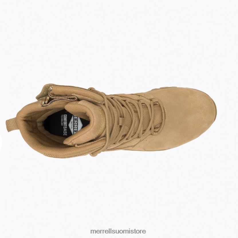 moab 2 8 tuuman vetoketjullinen varvassaappas (j099371) Merrell miehet 2RR88X448 tumma kojootti kenkiä