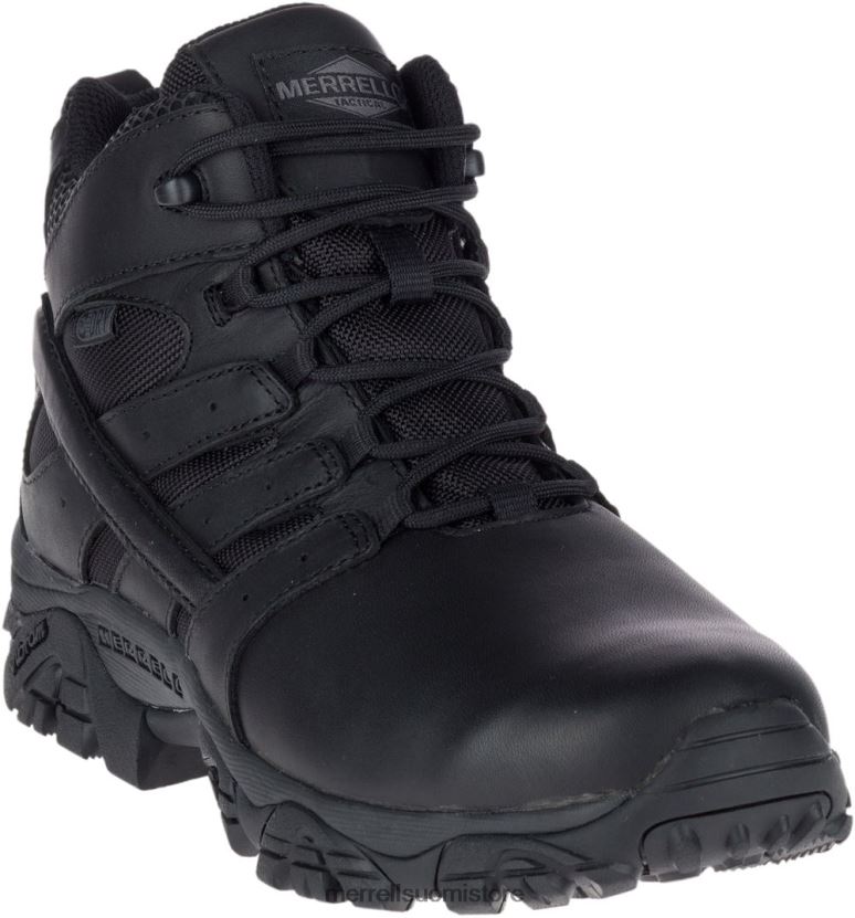 moab 2 mid tactical response vedenpitävä boot leveä (j45337w) Merrell miehet 2RR88X700 musta kenkiä