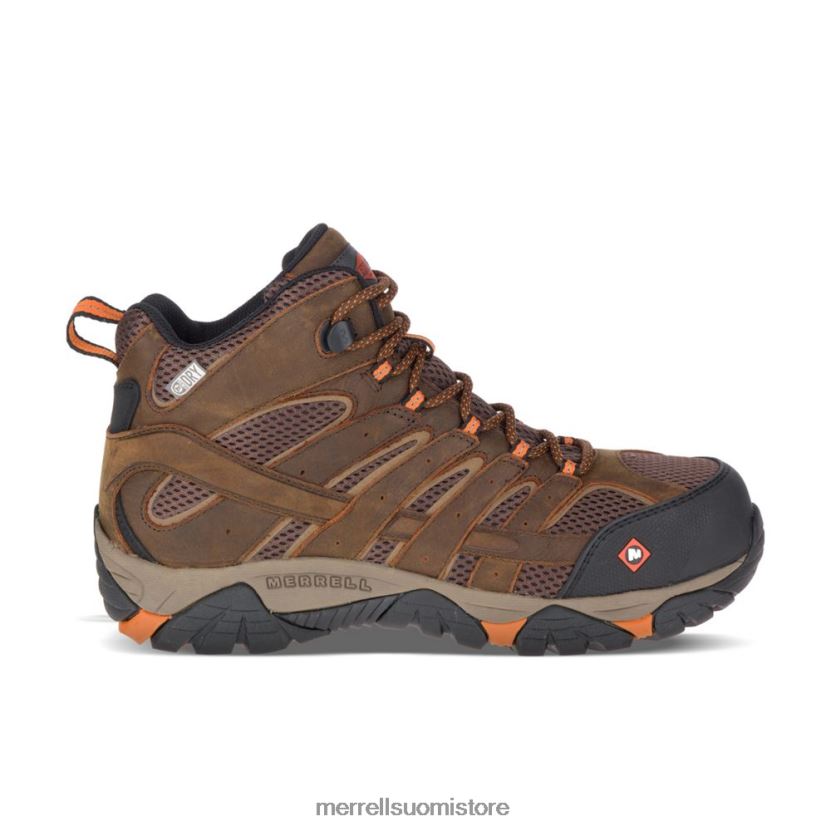 moab vertex mid vedenpitävä comp toe työsaappaat (j11617) Merrell miehet 2RR88X651 savi kenkiä