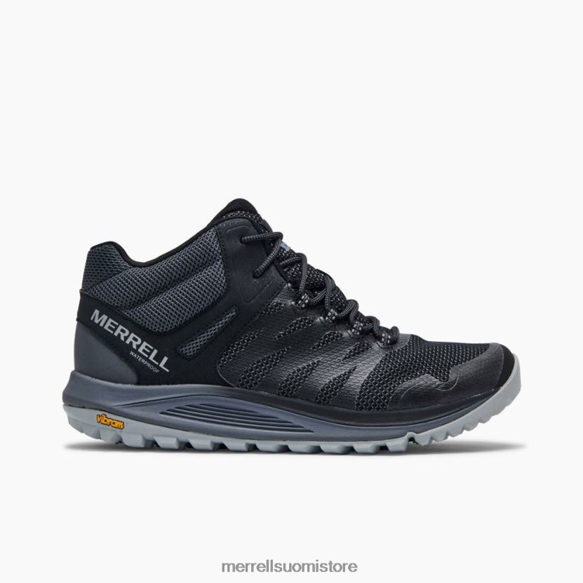 nova 2 mid vedenpitävä (j035579) Merrell miehet 2RR88X208 musta kenkiä