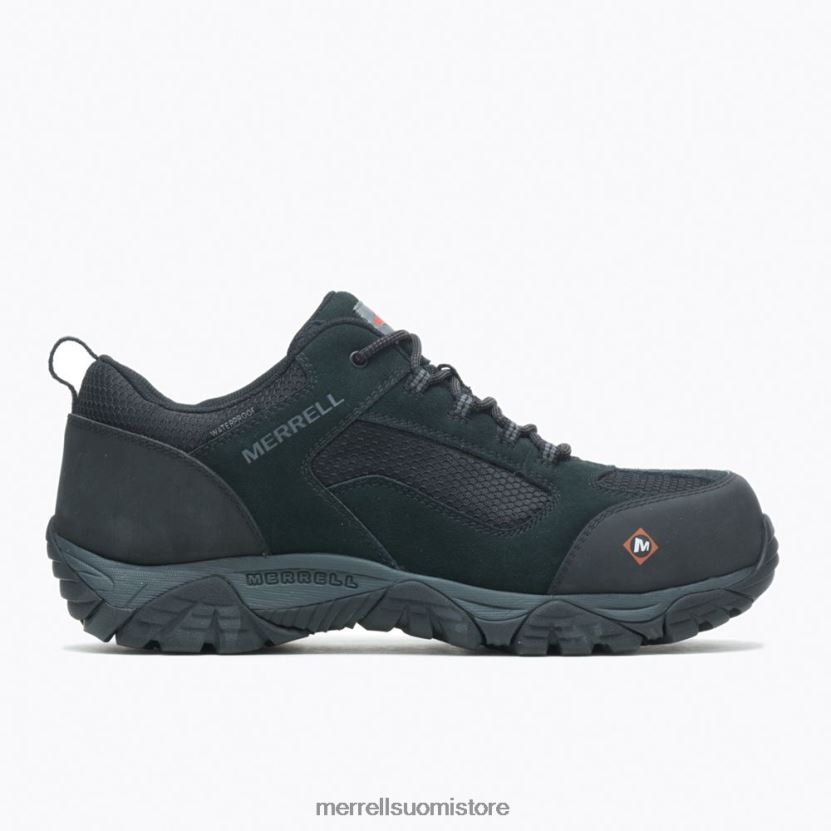 Moab onset vedenpitävä työkenkä (j099503) Merrell miehet 2RR88X384 musta kenkiä