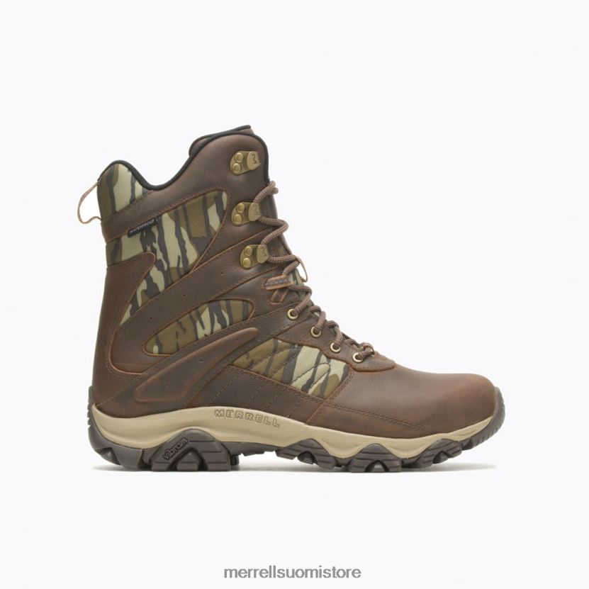 moab 2 timber 8'' vedenpitävä (j004647) Merrell miehet 2RR88X636 toffee/tammi kenkiä