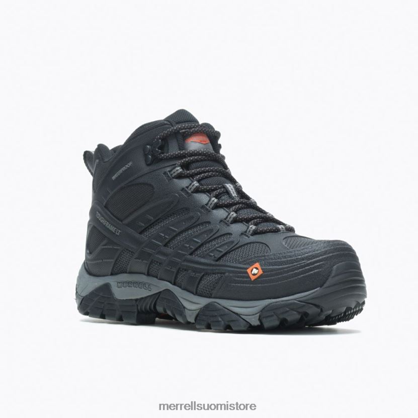 moab nopeus mid vedenpitävä hiilikuitu leveä (j099429w) Merrell miehet 2RR88X342 musta kenkiä