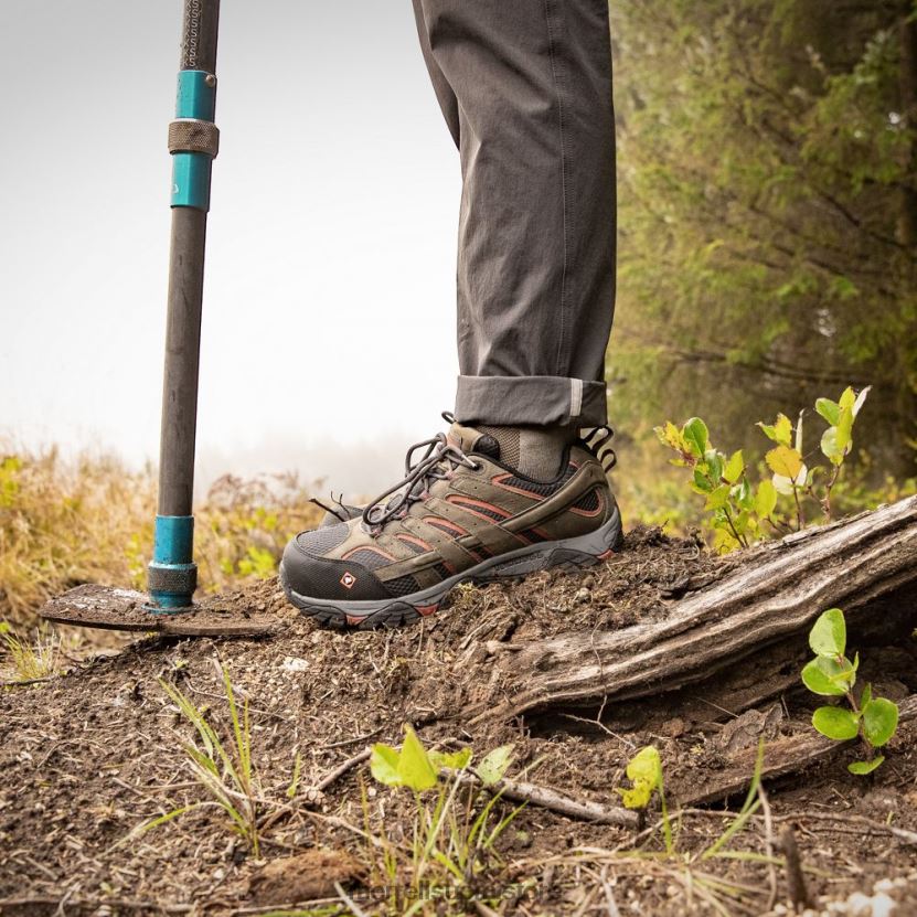 moab vertex vent comp toe työkenkä (j11121) Merrell miehet 2RR88X370 tina kenkiä