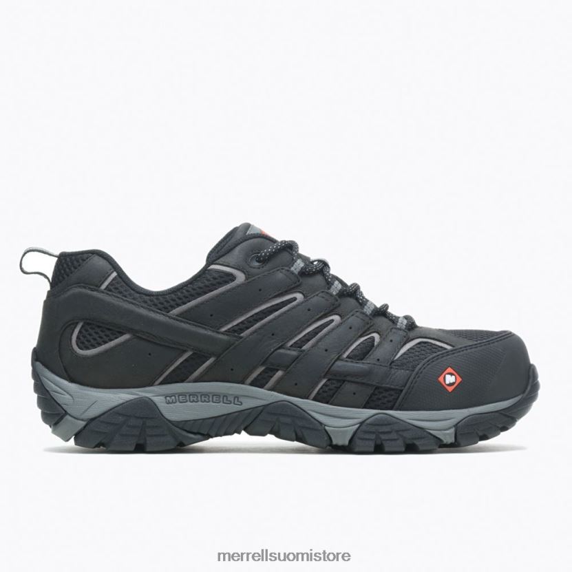 moab vertex vent comp toe työkenkä (j36461) Merrell miehet 2RR88X371 musta kenkiä