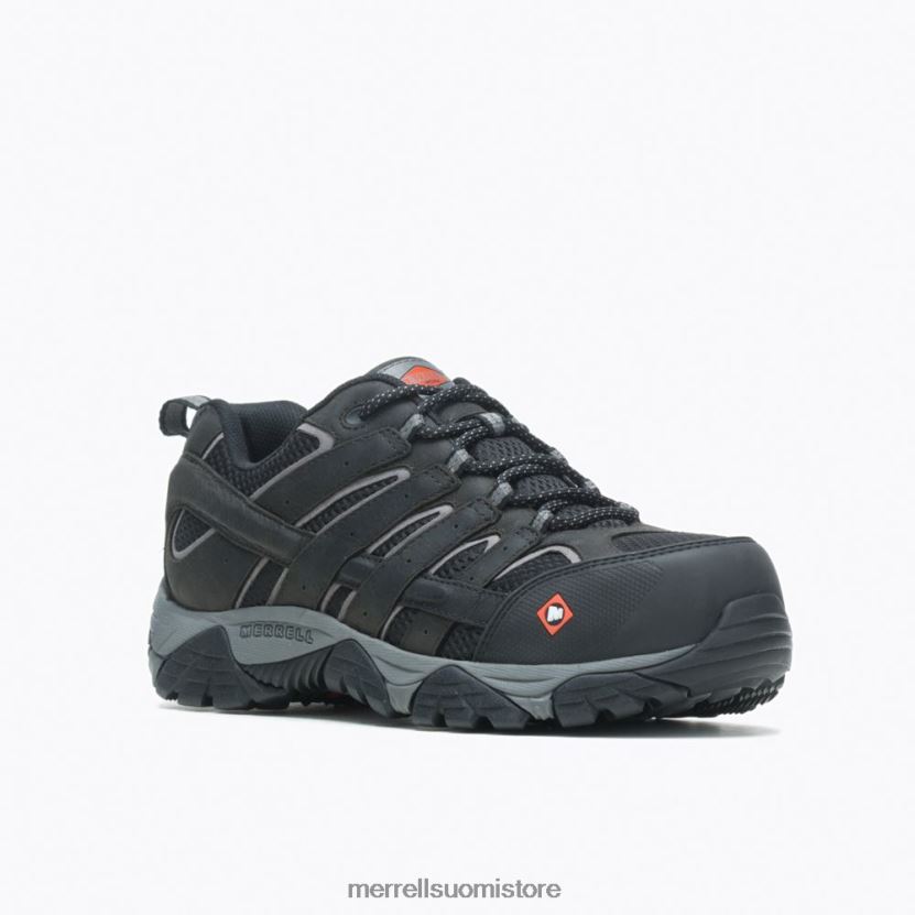 moab vertex vent comp toe työkenkä (j36461) Merrell miehet 2RR88X371 musta kenkiä