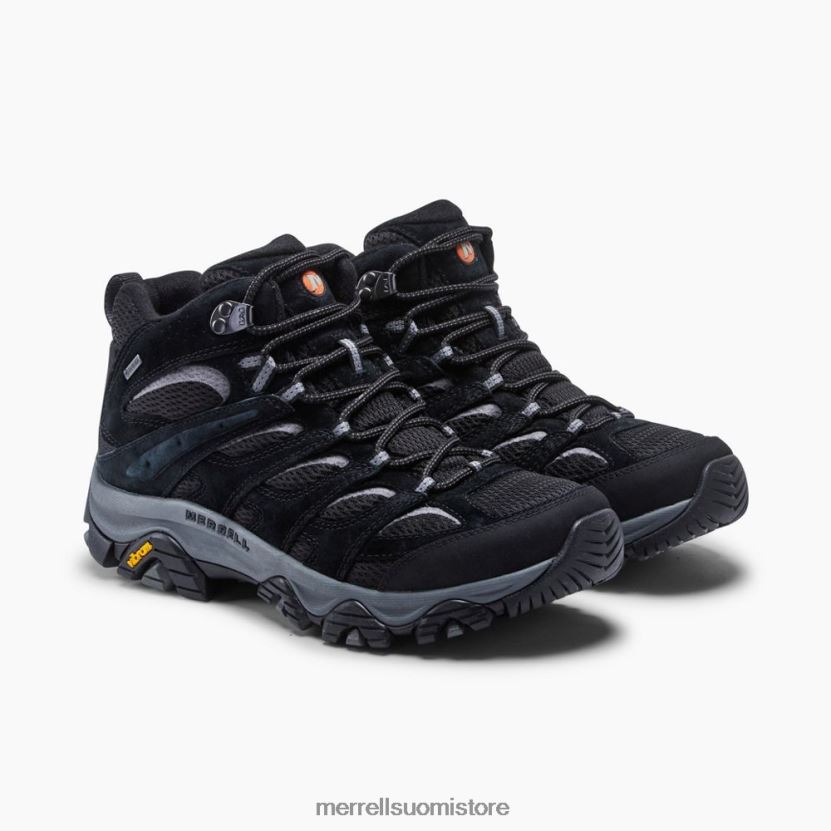 moab 3 mid gore-tex (j036243) Merrell miehet 2RR88X264 musta/harmaa kenkiä