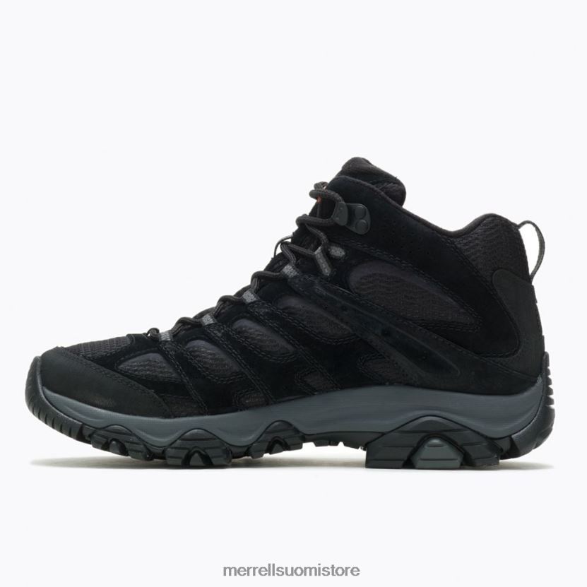 moab 3 mid (j036561) Merrell miehet 2RR88X133 musta yö kenkiä
