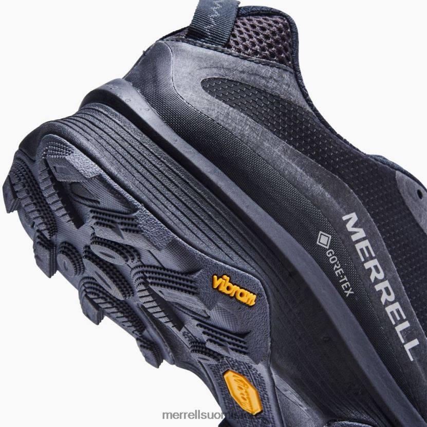 moab speed gore-tex (j067083) Merrell miehet 2RR88X23 musta/asfaltti kenkiä