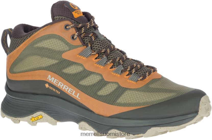 moabin nopeus keskikokoinen gore-tex-leveys (j135411w) Merrell miehet 2RR88X354 jäkälä kenkiä